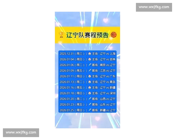 辽篮全新赛季比赛安排出炉 全程赛程时间表抢先看 辽篮全新赛季比赛安排出炉 全程赛程时间表抢先看
